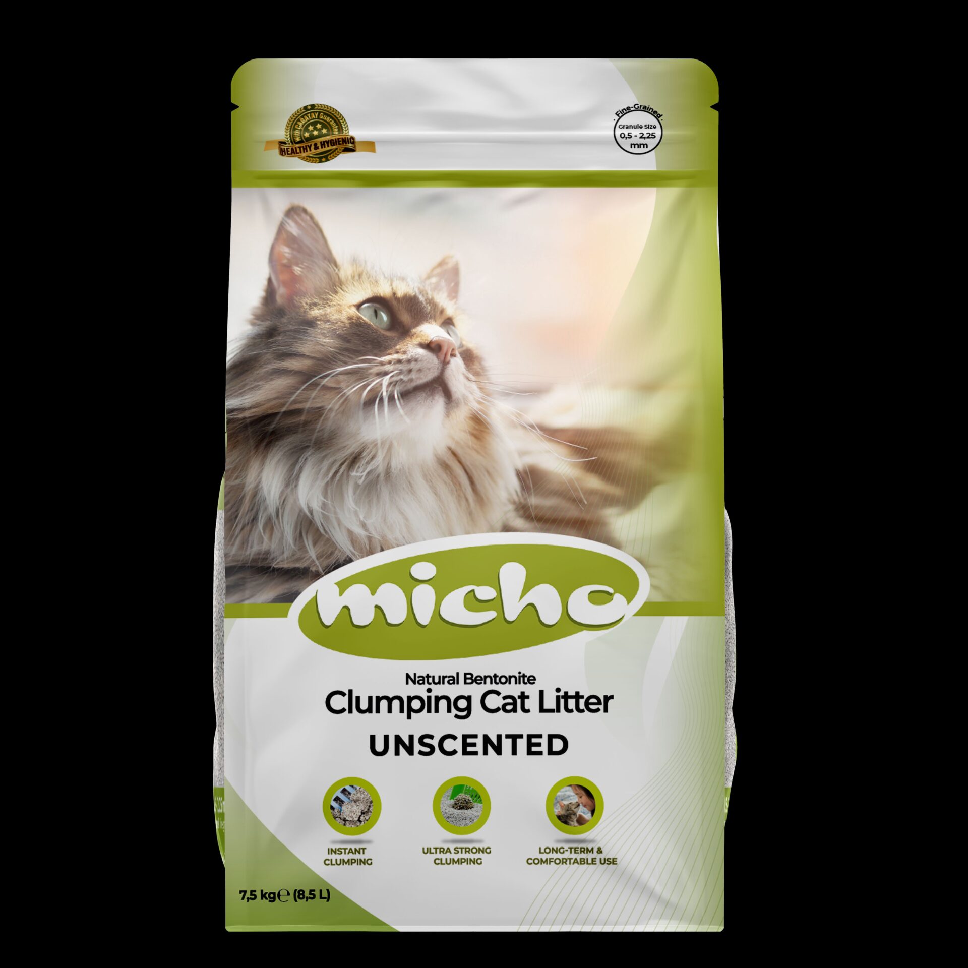 Micho bentonit posip za osetljive mačke 8.5l - Slika 5