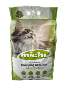 Micho Unscented bentonit posip za osetljive mačke 10L