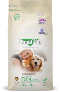 BONACIBO SUPER PREMIUM HRANA ZA MINI ODRASLE PSE – MINI ADULT – JAGNJETINA I PIRINAČ 4KG