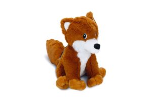 Plišana lisica Foxi igračka za pse 20cm sa pištalicom