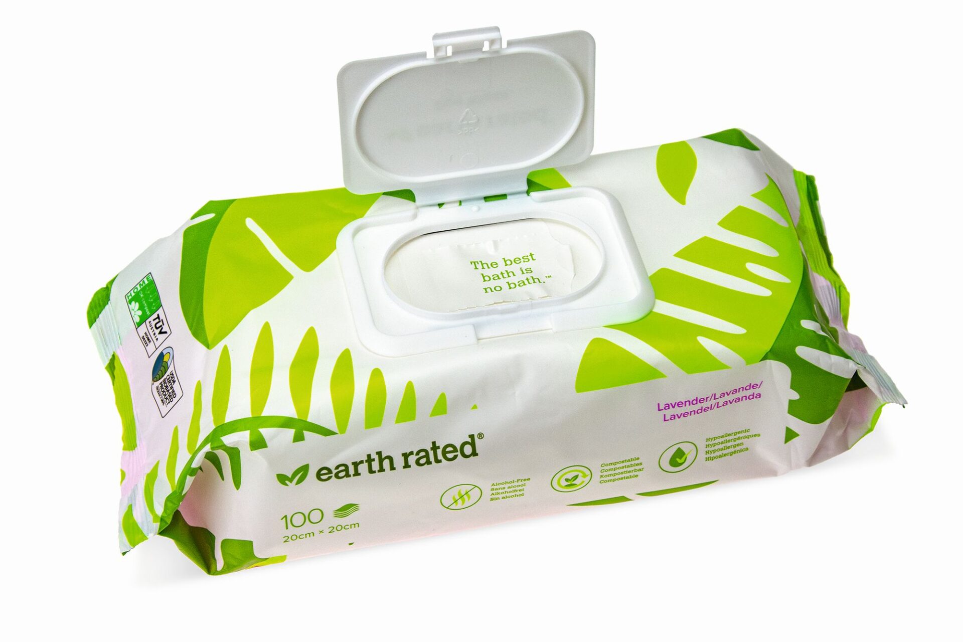 Vlažne maramice za pse od Aloe Vere i kamilica Earth Rated 100kom - Slika 3