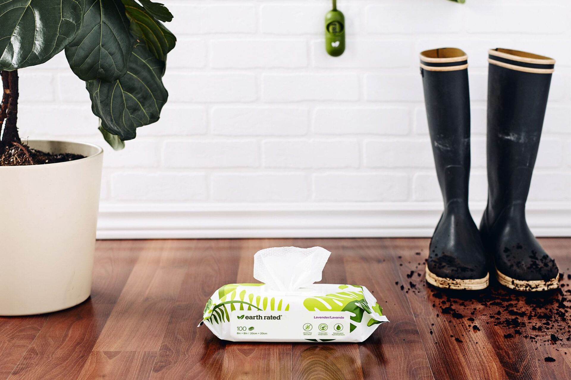 Vlažne maramice za pse od Aloe Vere i kamilica Earth Rated 100kom - Slika 4