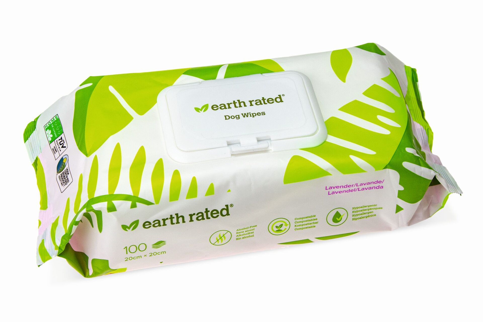 Vlažne maramice za pse od Aloe Vere i kamilica Earth Rated 100kom