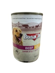 Bonacibo govedina za pse 400g komadići u sosu