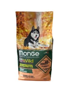 Monge BWild GF hrana za pse sa lososom i graškom