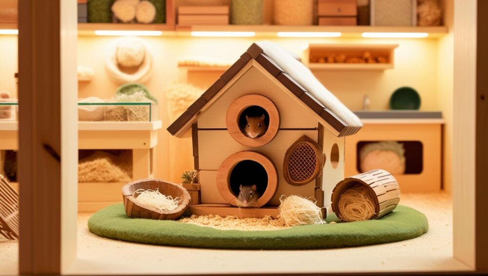 Kućice za zamorce i kuniće nude prostor za igru, udobnost, ventilaciju i sigurno okruženje za vašeg ljubimca.