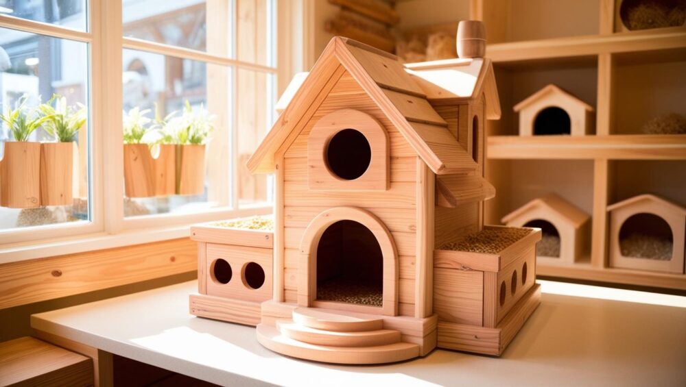 U Noa Pet World-u nudimo raznovrsne kućice za glodare, prilagođene različitim vrstama i potrebama vaših ljubimaca.