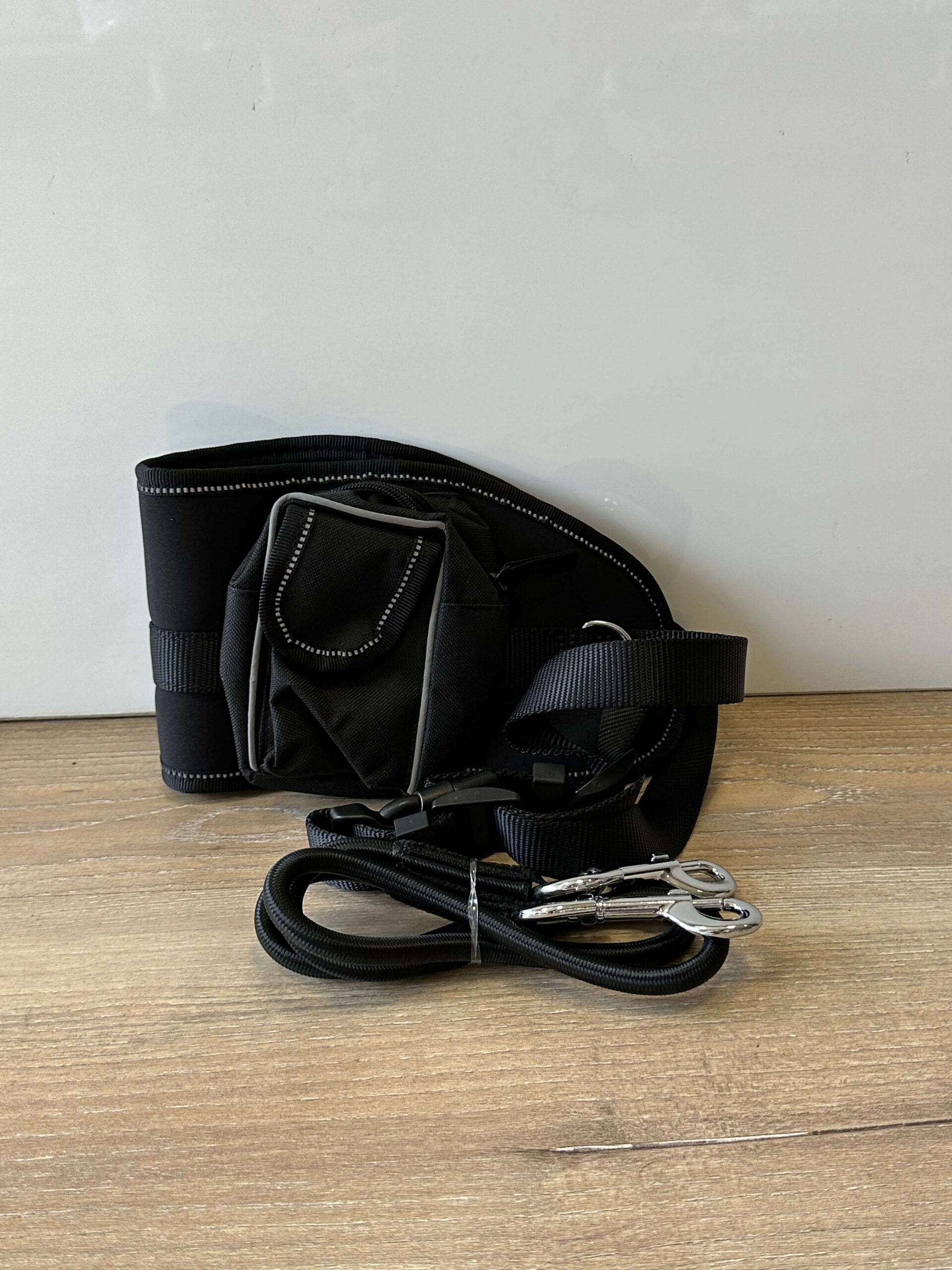 Pojas za trčanje sa psom sa elastičnim povodcem - Slika 2