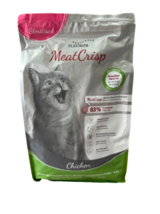 Platinum cat sterilized MeatCrisp 3kg piletina hrana za mačke