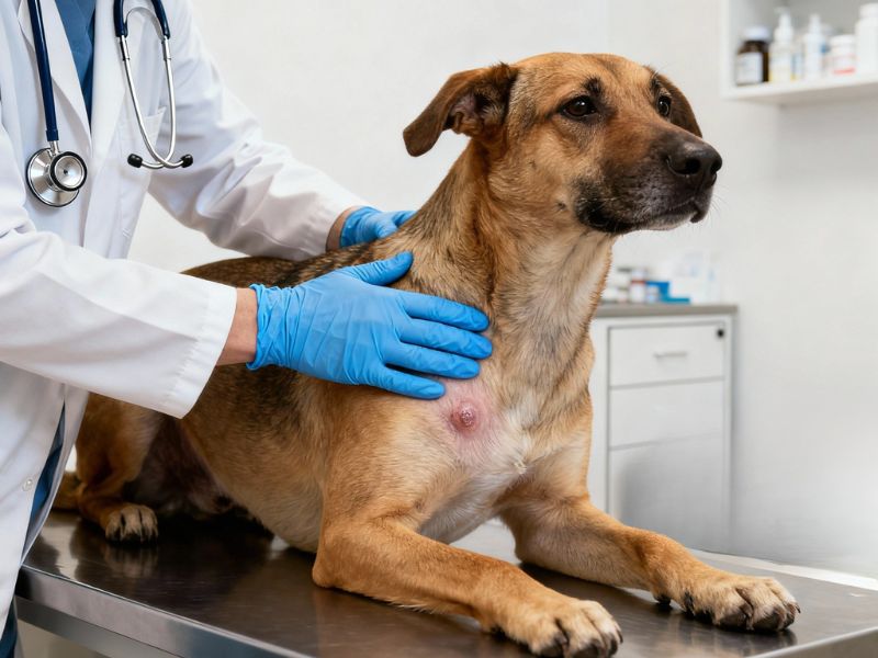 pas na pregledu kod veterinara