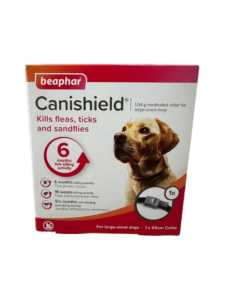 Beaphar Canishield L ogrlica za pse 65cm protiv buva i krpelja