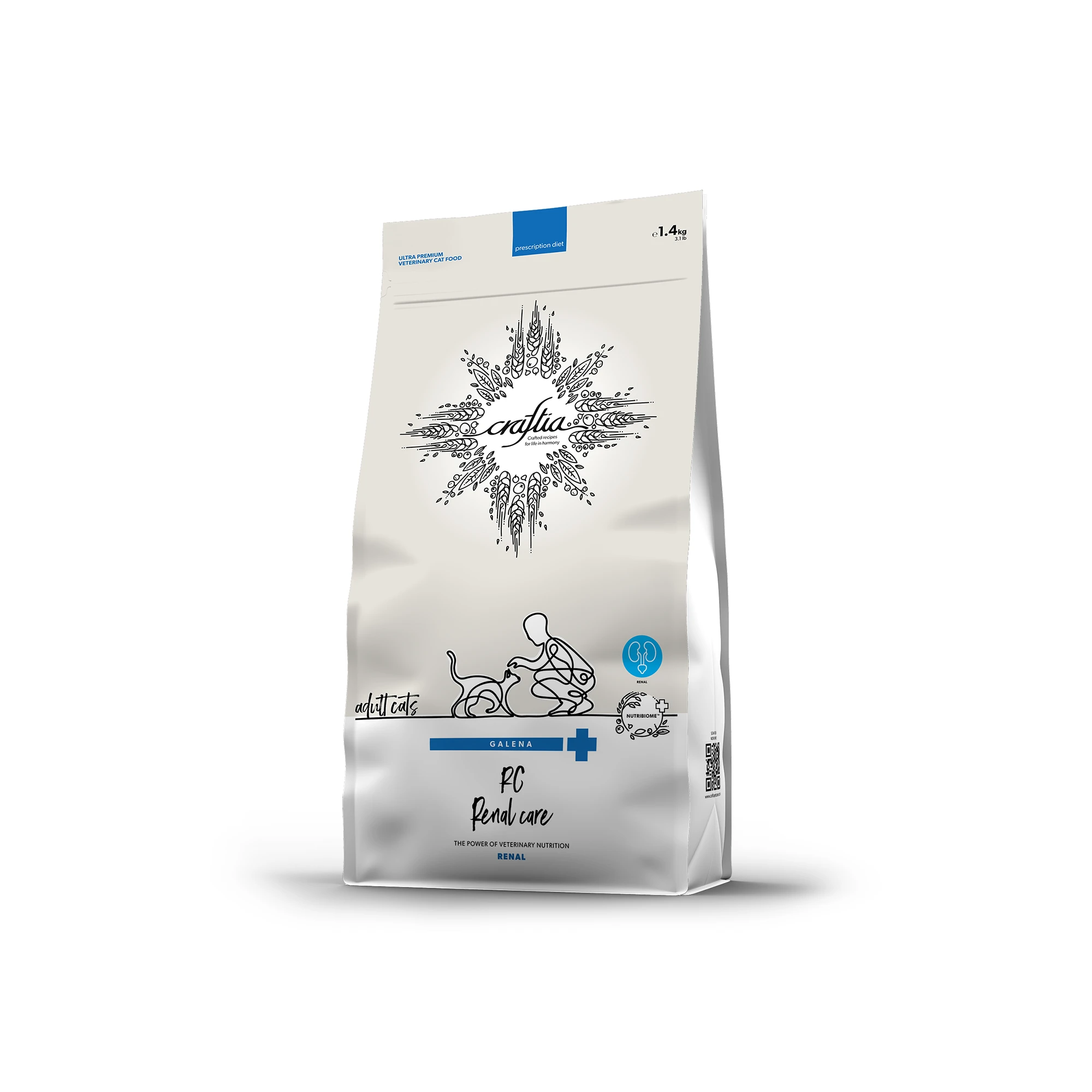 Craftia Galena Renal Care 1,4kg hrana za mačke za podršku bubrežnoj funkciji