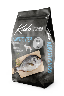 Kudo Adriatic Fish 12kg Adult Medium & Maxi hrana za pse