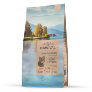 Rawival Finest From the Sky mačići 1,7kg pakovanje – premium hrana bez žitarica sa pačetinom i ćuretinom za mačiće