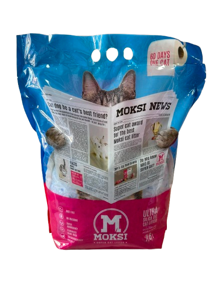 Moksi Ultra silikonski posip 7,6L za mačke