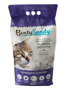 BentySandy Lavender posip za mačke 10L
