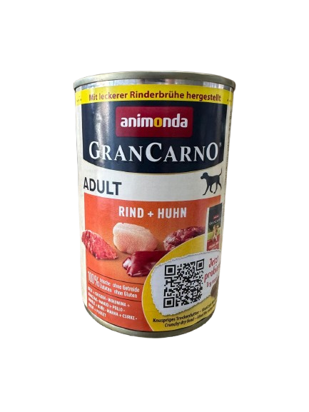 Animonda GranCarno govedina i piletina za pse 400g