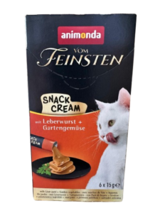 Animonda Snack Cream jetra za mačke 6x15g