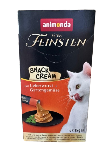Animonda Snack Cream jetra za mačke 6x15g