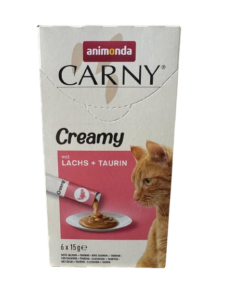 Animonda Carny Creamy losos za mačke 6x15g