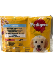 Pedigree Junior govedina i piletina za štence 4x100g