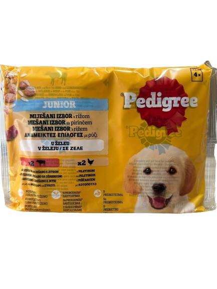 Pedigree Junior govedina i piletina za štence 4x100g