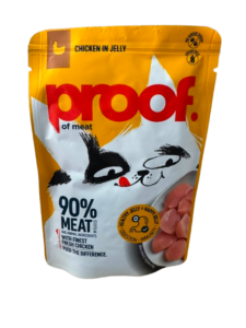 Proof of Meat Chicken in Jelly za mačke 85g