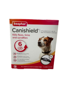 Beaphar Canishield SM ogrlica za pse 48cm protiv buva i krpelja