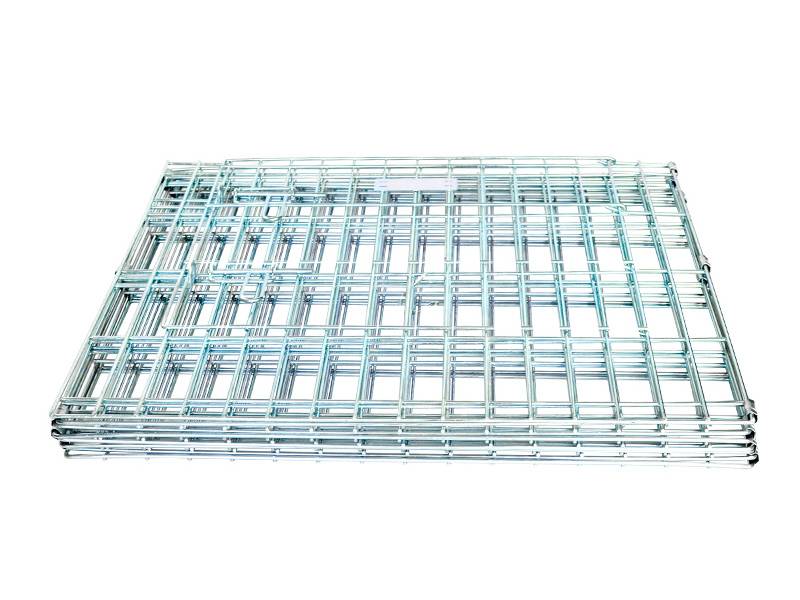 Metalna ograda za štence 107x61 cm i za zečeve sa 8 panela